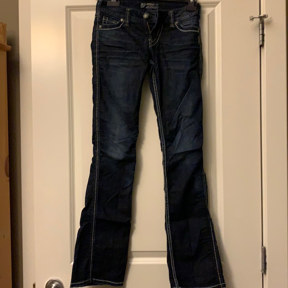 Silver jeans